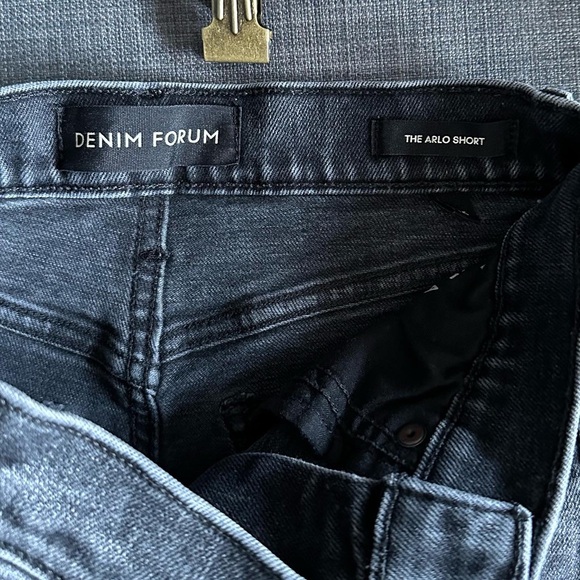 Denim Forum Arlo Hi-Rise Denim Short - Picture 3 of 9